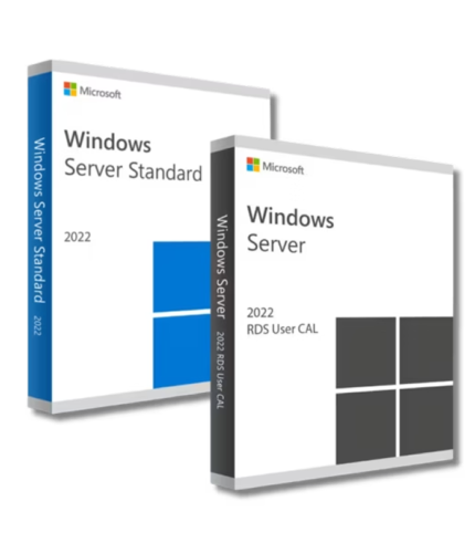 Windows Server 2022 Standard + RDS 50 User CALs
